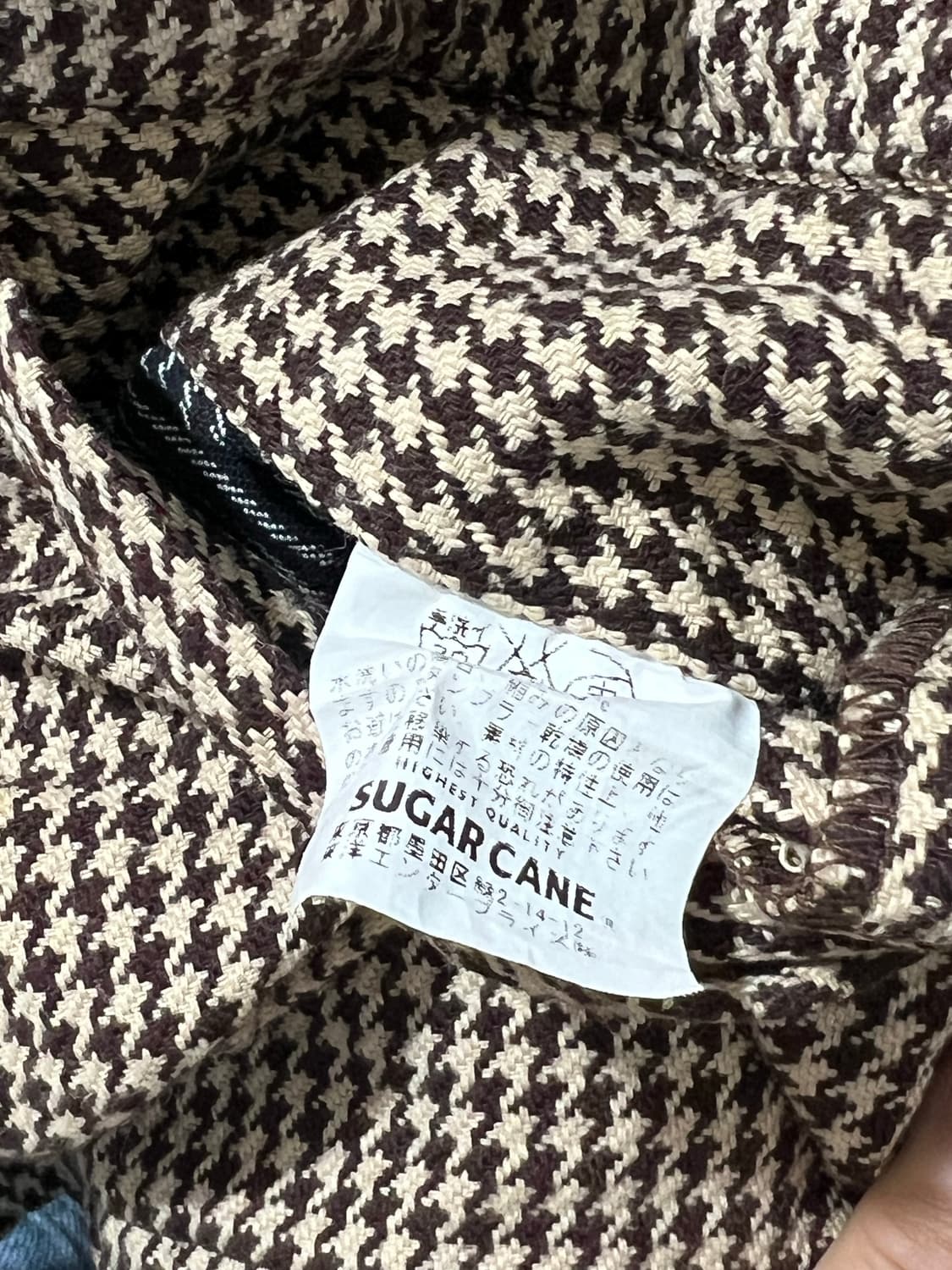 Sugar Cane Hound’s tooth Check Coverall 상품이미지6