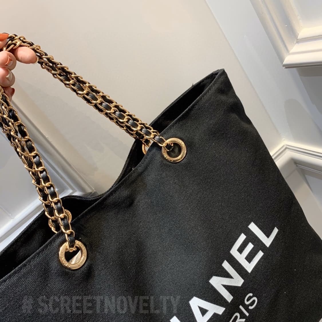 샤넬뷰티 체인 숄더백 블랙 상품이미지10