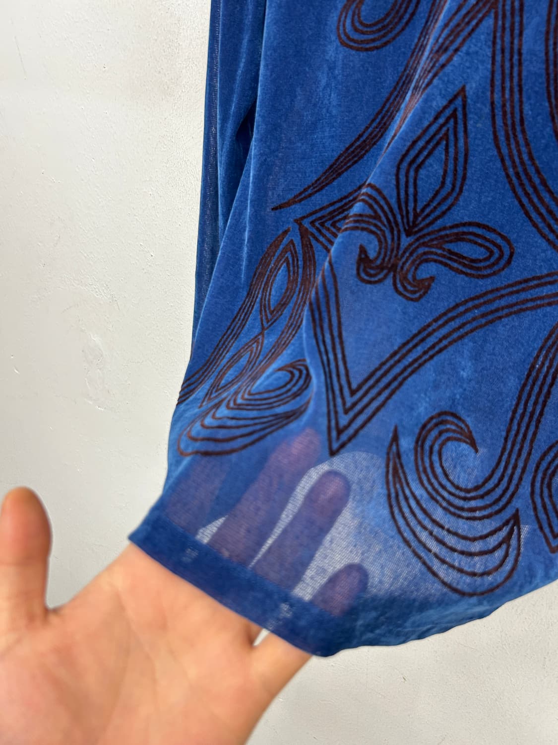 히로코 코시노 메쉬 탑 상품이미지3