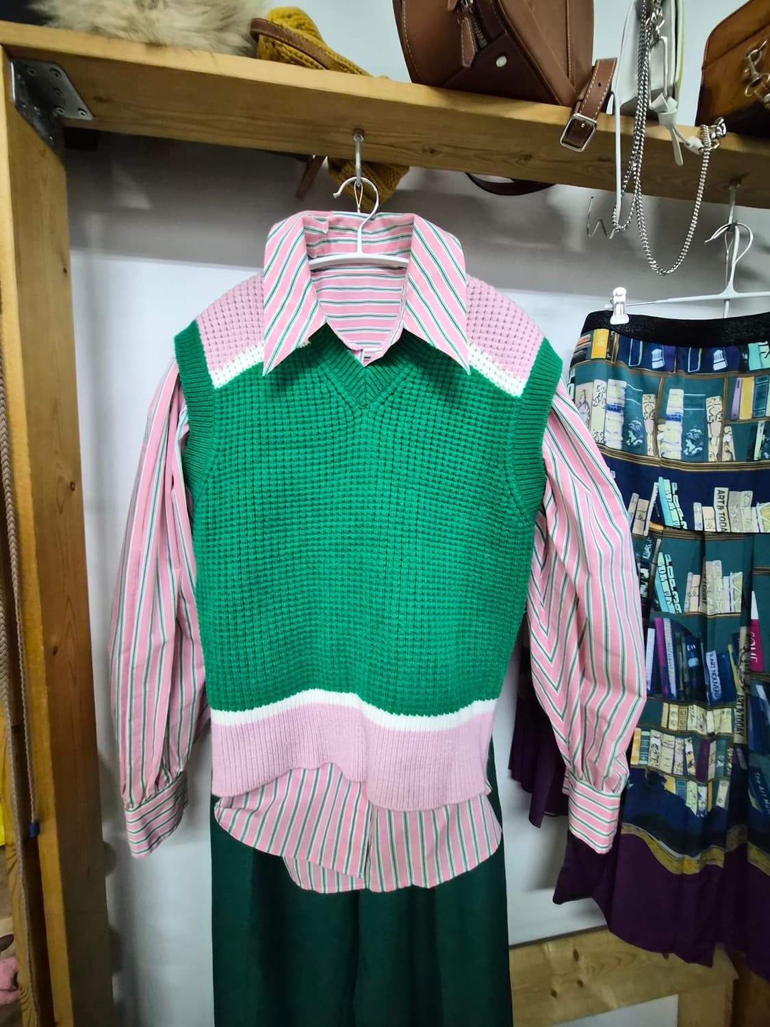 마르니 니트베스트. 니코앤드. 그린팬츠 상품이미지2