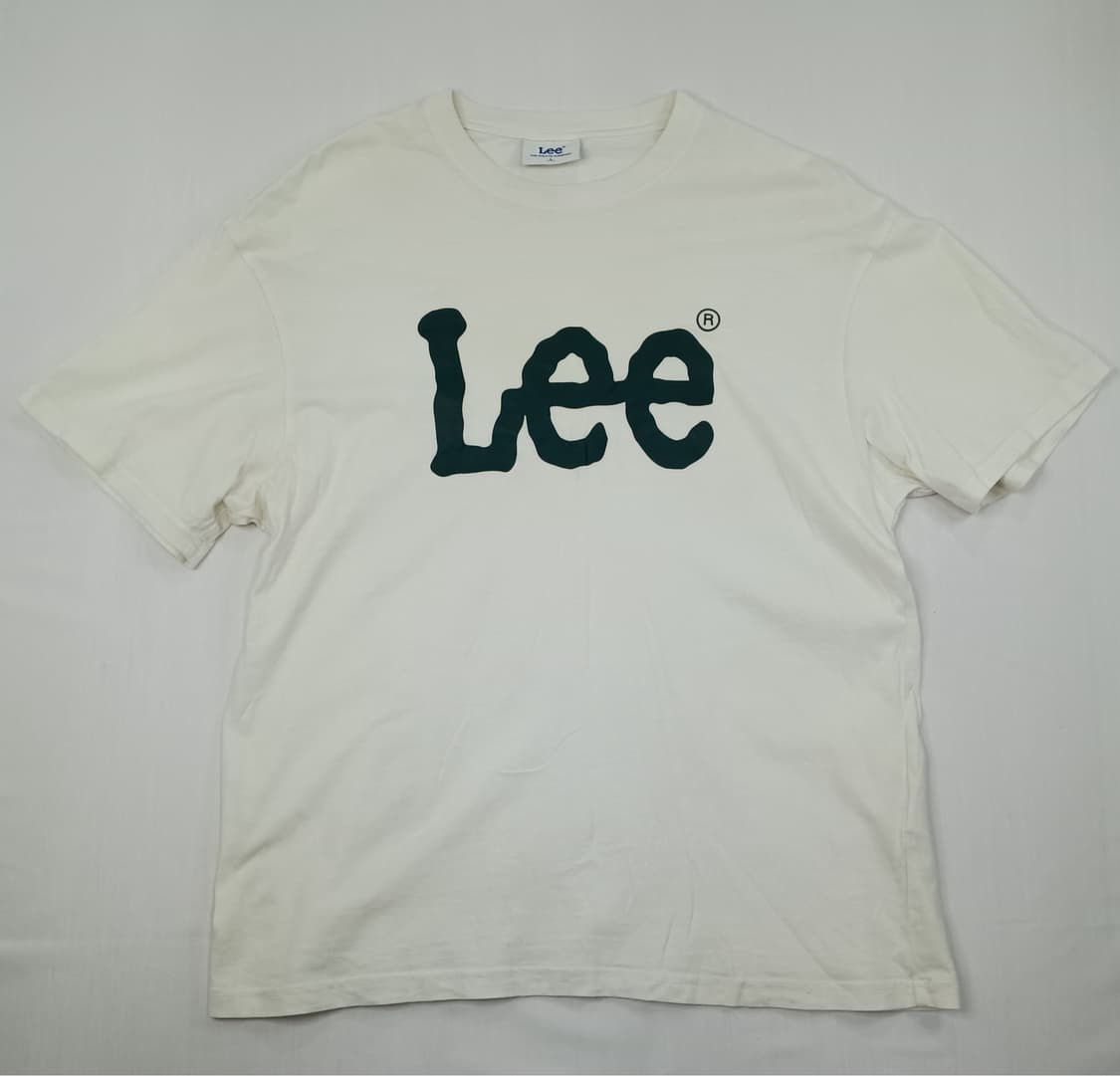 LEE 반팔 티셔츠 화이트 상품이미지1