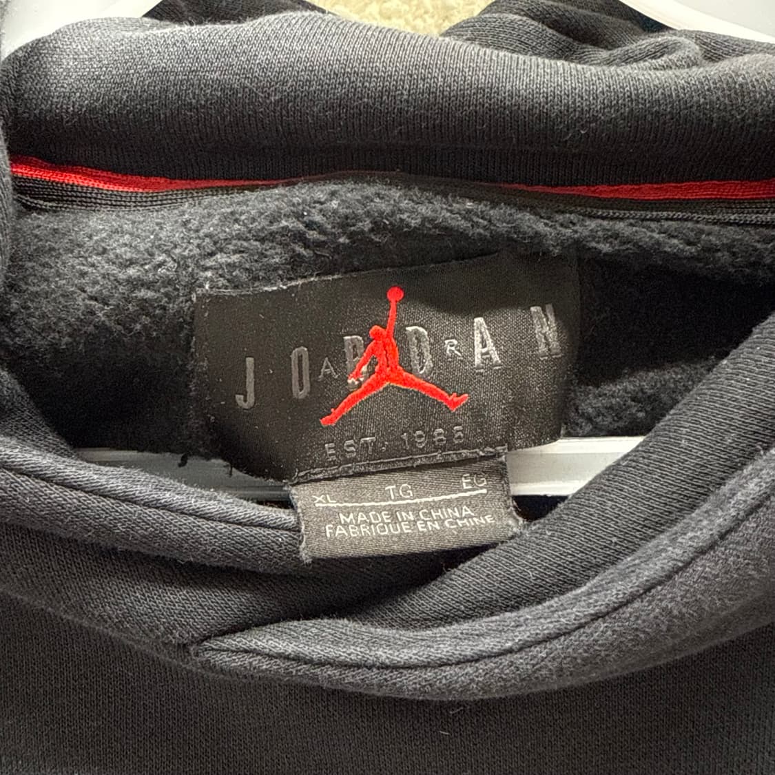 [XL] 조던 블랙 후드티 상품이미지5