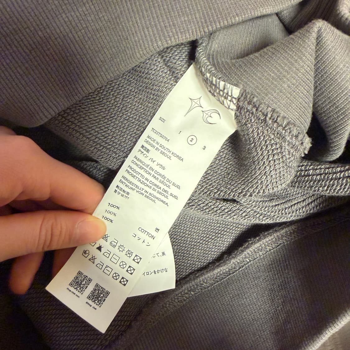 떠그클럽 아머 후드 그레이 상품이미지5