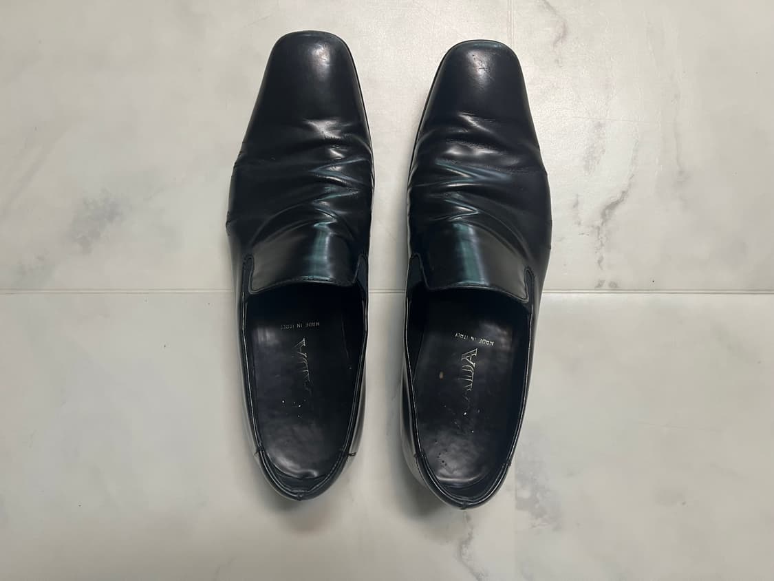 프라다 레더 로퍼 uk8.5 상품이미지1