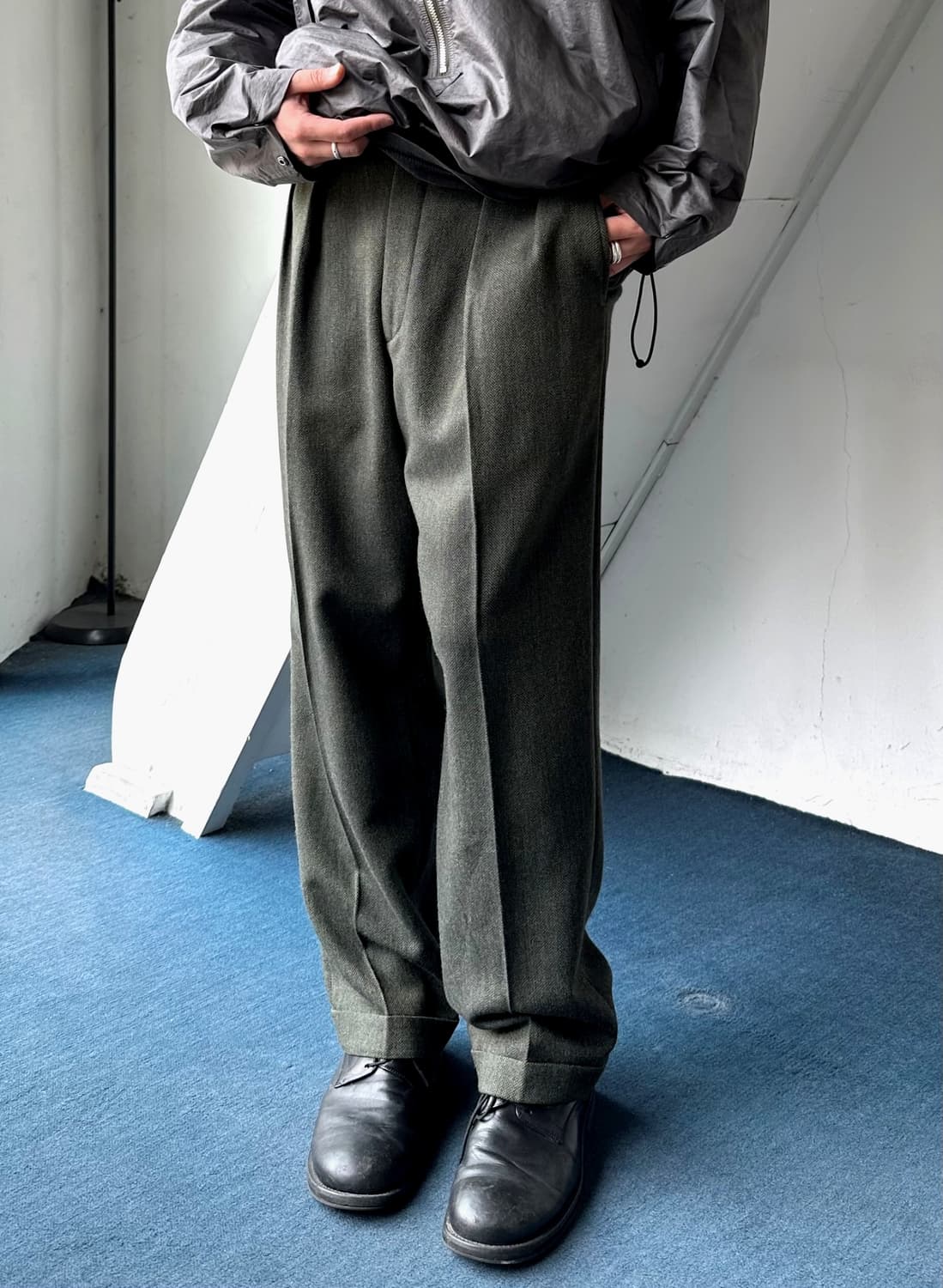 U.S.A. made light wool tweed trouser 상품이미지9