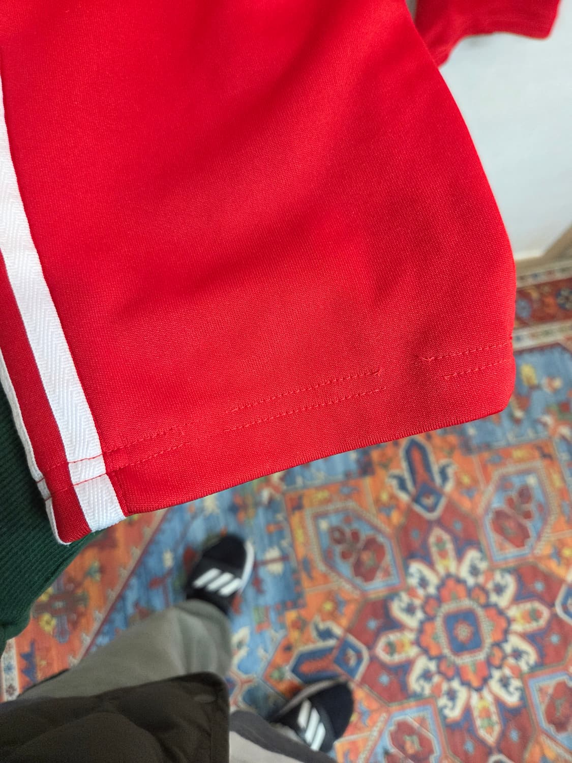 아디다스 슈퍼스타 트랙팬츠 레드 xxxl 상품이미지6