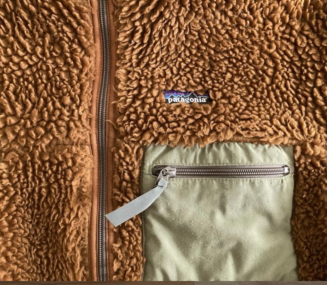 파타고니아 빈티지 딥파일 브라운 M(카멜사장님 착용) 상품이미지3