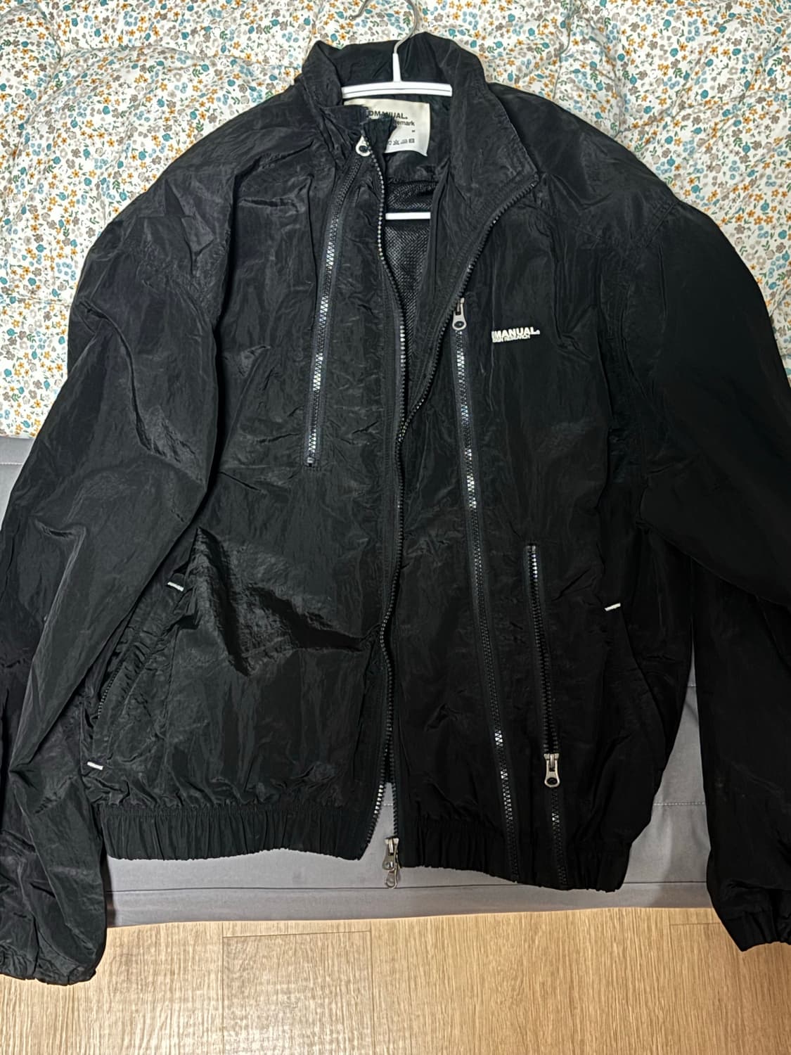 노메뉴얼 4Z 트랙 자켓 (Black) M 상품이미지2