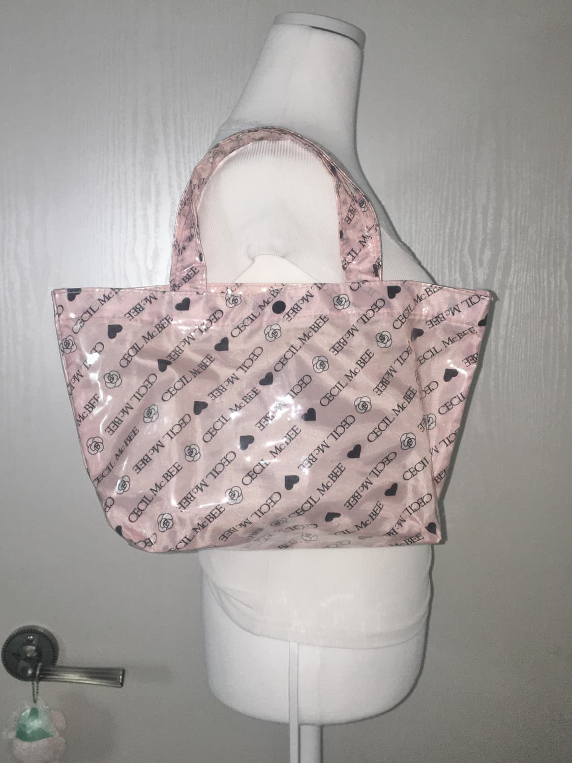 Cecil Mcbee pink pvc rose heart bag  상품이미지2