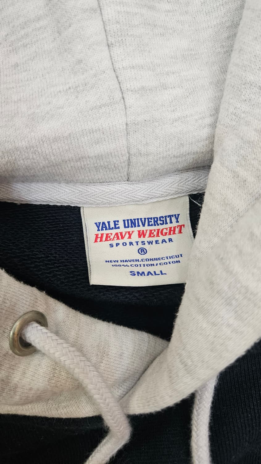 YALE 예일 네이비 후드티 S 상품이미지4