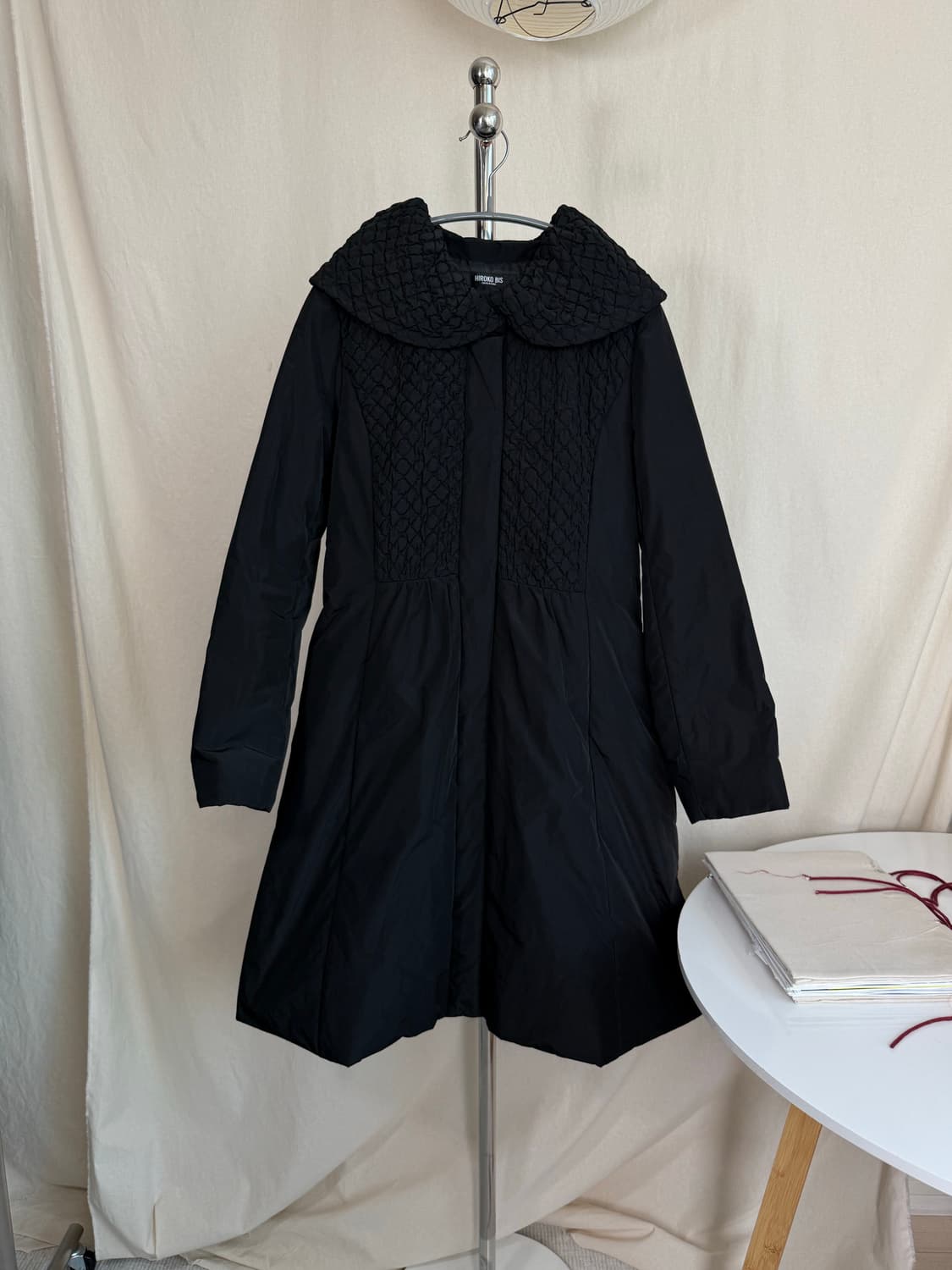 Hiroko Bis Long Quilting Jacket 상품이미지1