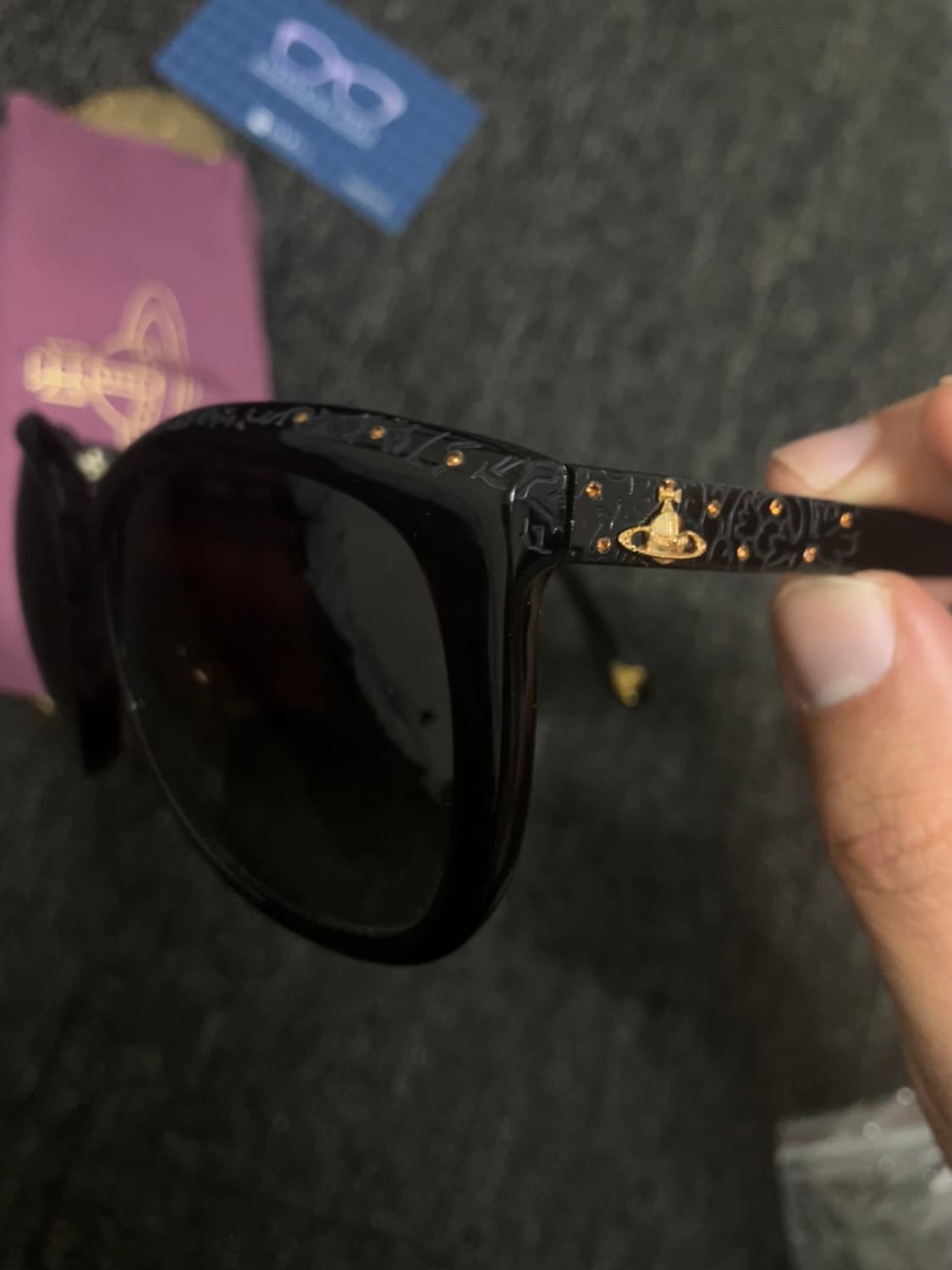 비비안웨스트우드 선글라스 블랙 상품이미지1