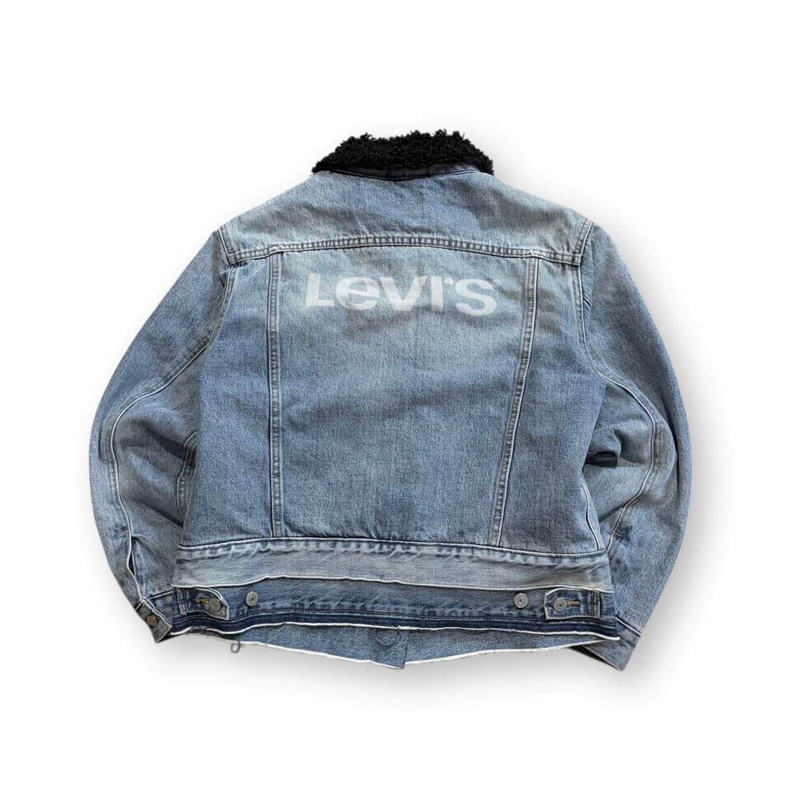 levi’s 쉐르파 트러커 백로고 청자켓  상품이미지2