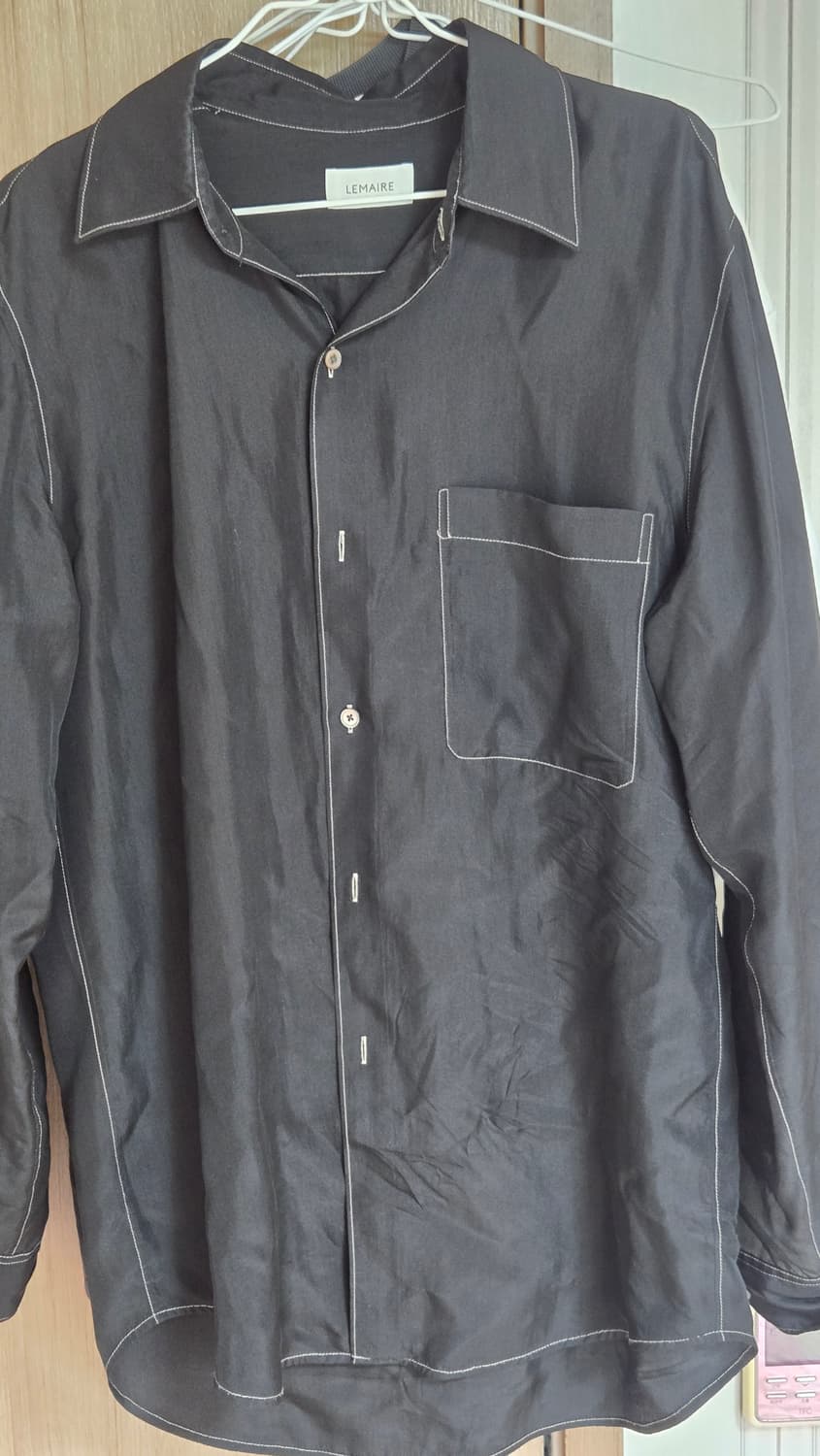 르메르 스티치 실크 셔츠 상품이미지1