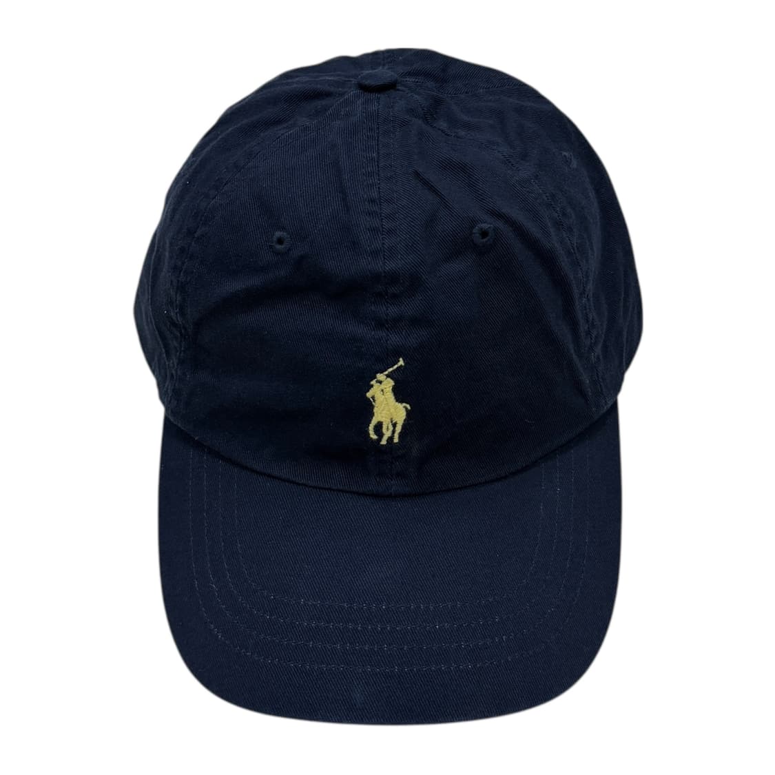 폴로 랄프로렌 QR 포니 코튼 치노 볼캡 모자 네이비 상품이미지1