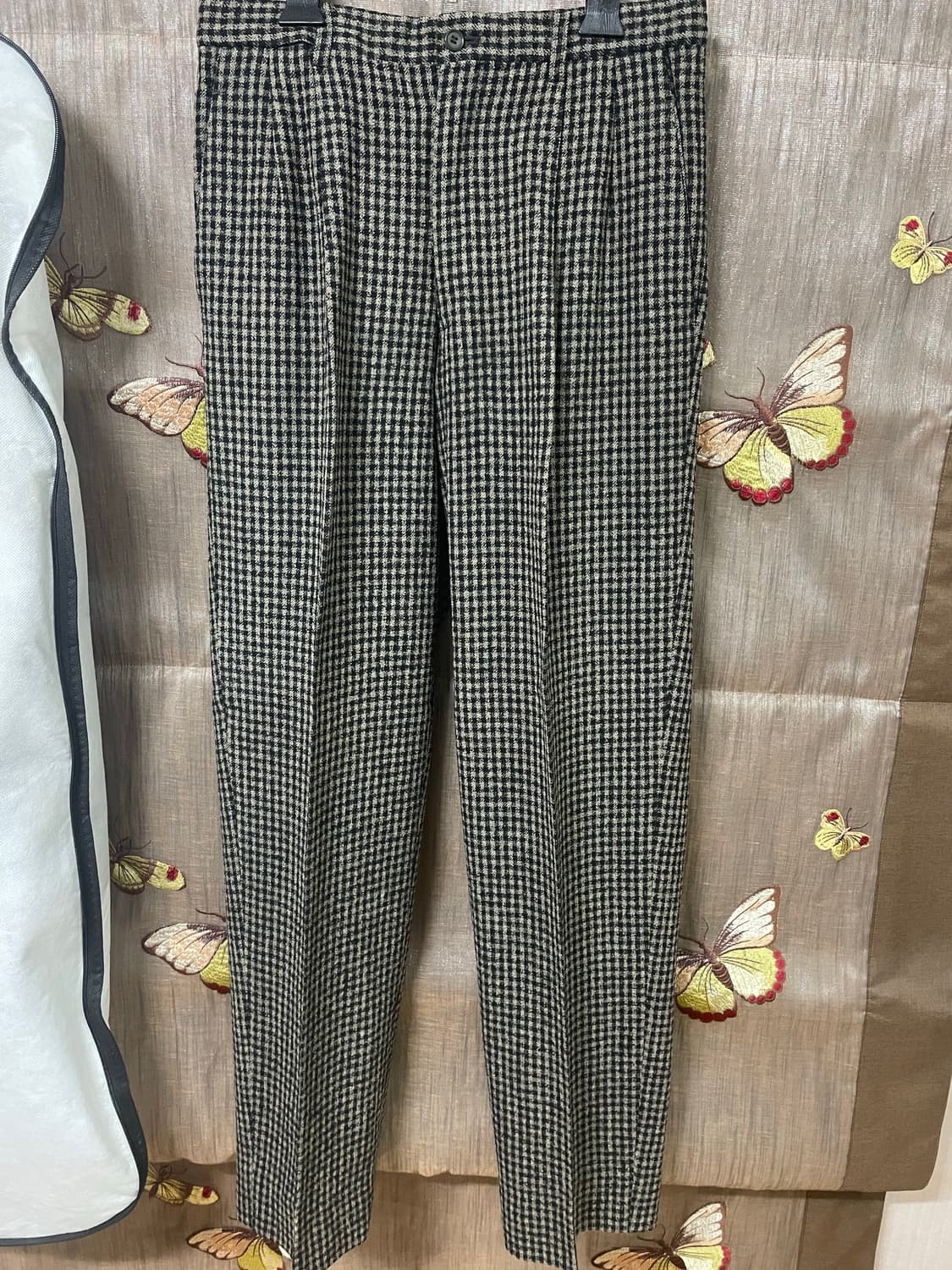 80s 이세이미야케 맨 투턱 코튼팬츠 L 상품이미지1