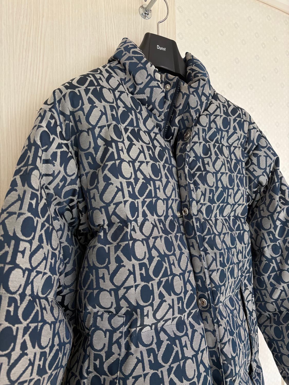 [L] 슈프림 fuck 자카드 오리털 패딩 상품이미지2