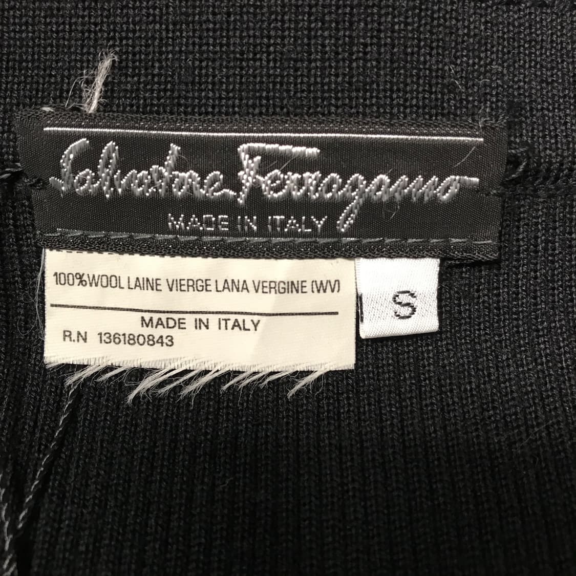 페라가모 블랙 스커트 S(W) 상품이미지5