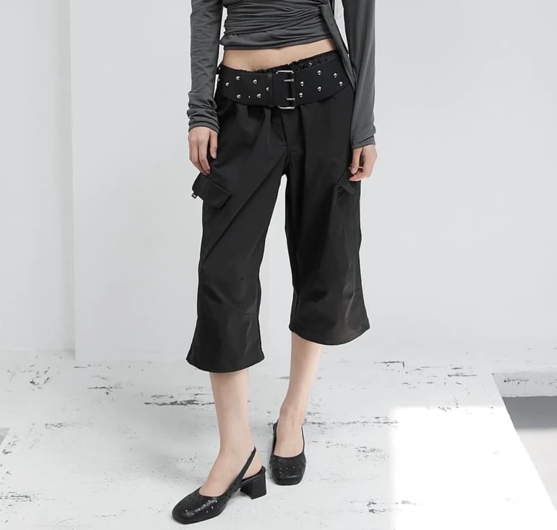 Cerric waist string cafri cargo pants 상품이미지1