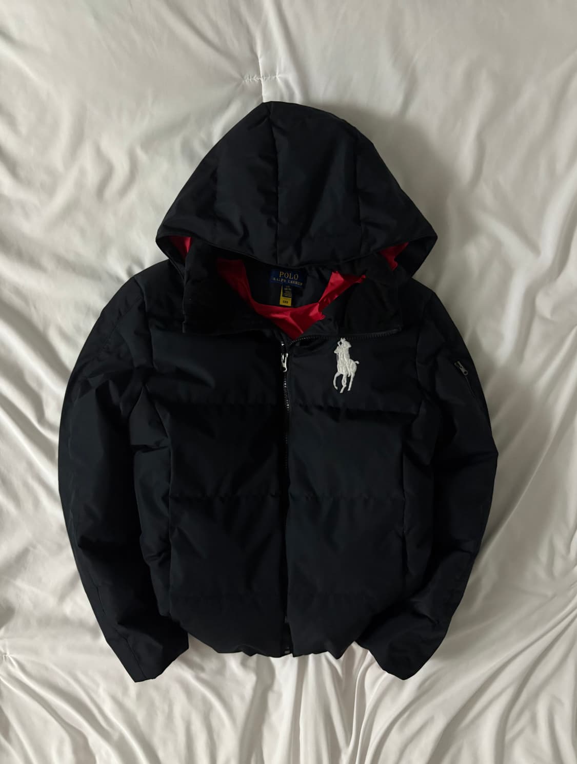 폴로 빅포니 패딩 블랙 S 상품이미지4