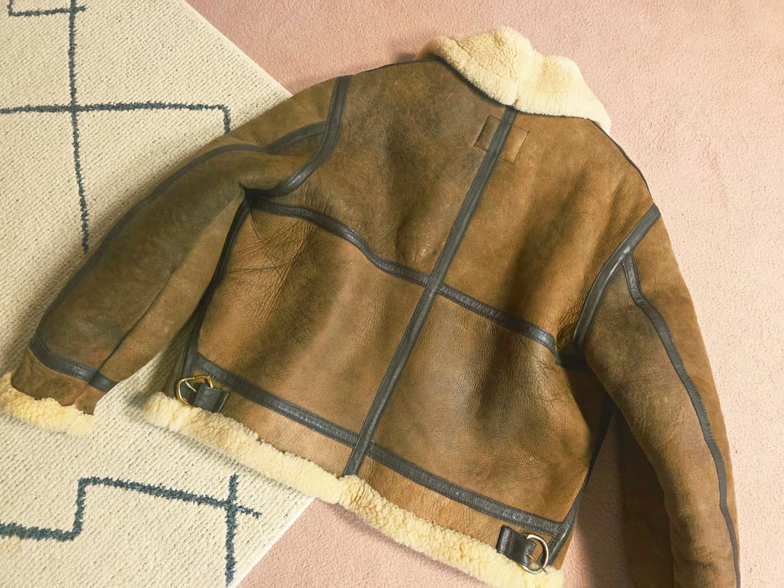 schott B-3 무스탕 상품이미지2