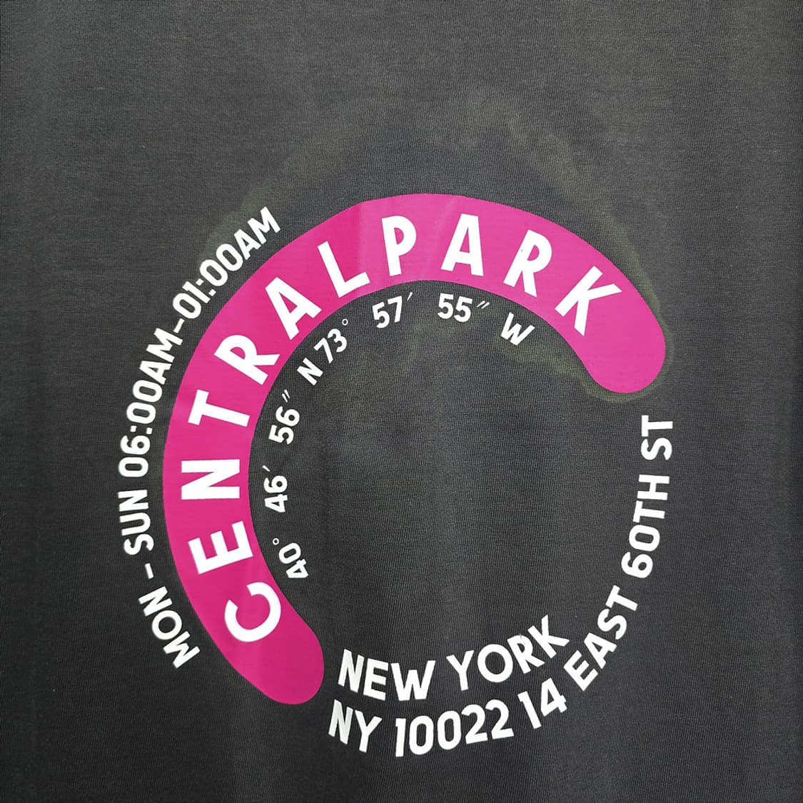 질스튜어트 뉴욕 맨 뉴욕시티 그래픽 오버핏 티셔츠 L 상품이미지4