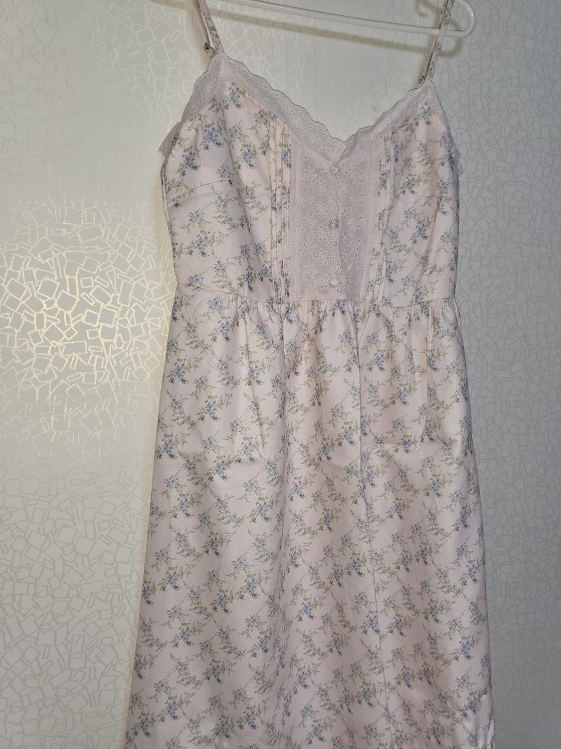 팜므뮤즈 Dalia Lace Floral Slip 원피스 핑크 상품이미지1