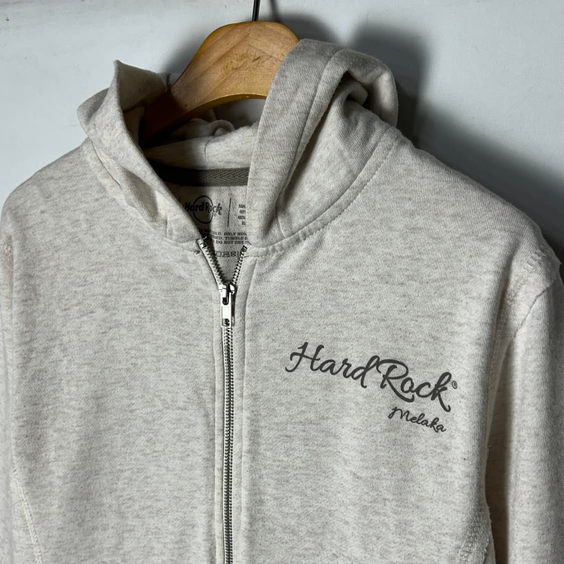 [Hard Rock] 하드락카페 레터링 프린팅 후드집업 상품이미지3