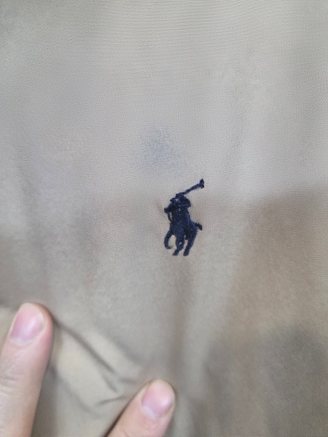 폴로랄프로렌 올드스쿨 윈터 안감플리스 해링턴 자켓 xxl 상품이미지4