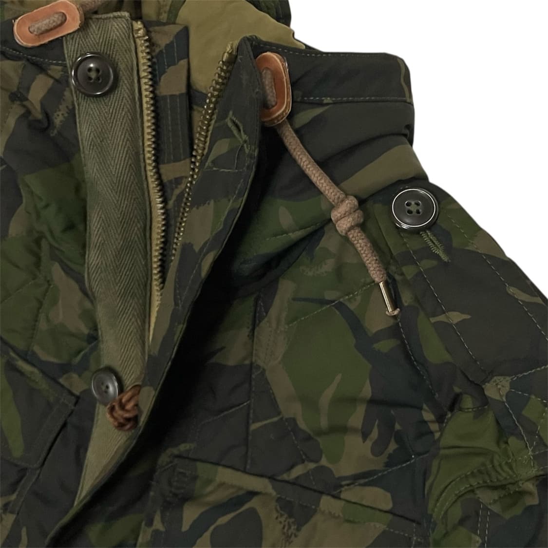 폴로 카모플라쥬 패딩 바람막이 S 상품이미지4