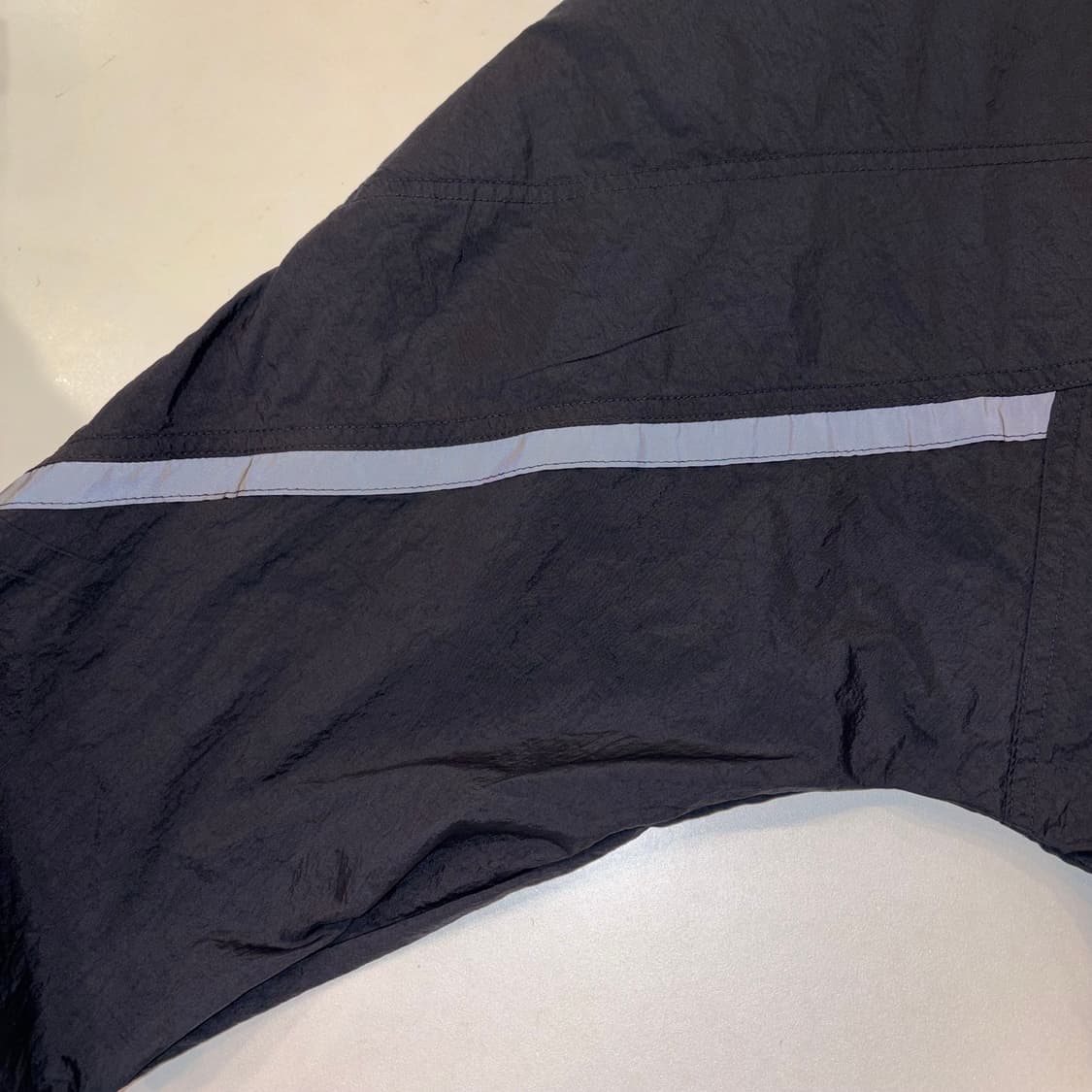 [2XL] 나이키 우븐 스카치 블랙 바람막이 후드 집업 B346 상품이미지9