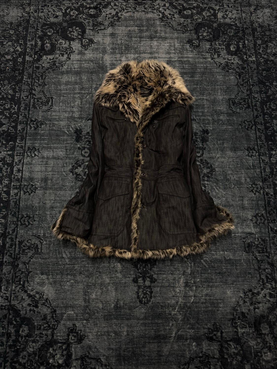 Nicole club for men vkei trimming fur ja 상품이미지1