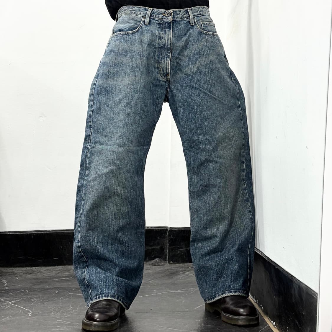 폴로 진스 와이드 데님 팬츠 상품이미지1