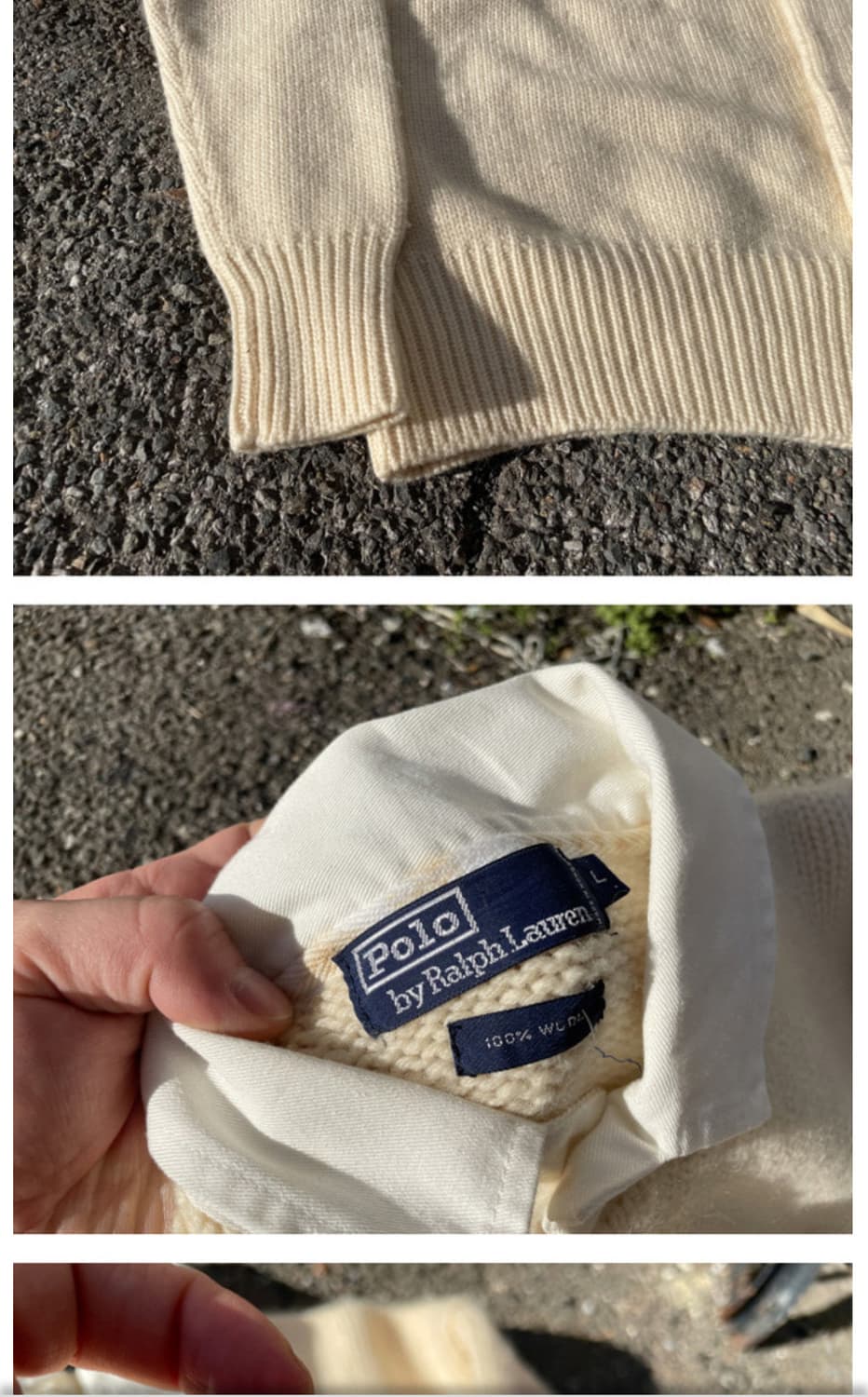 폴로 헤비울 니트 상품이미지5