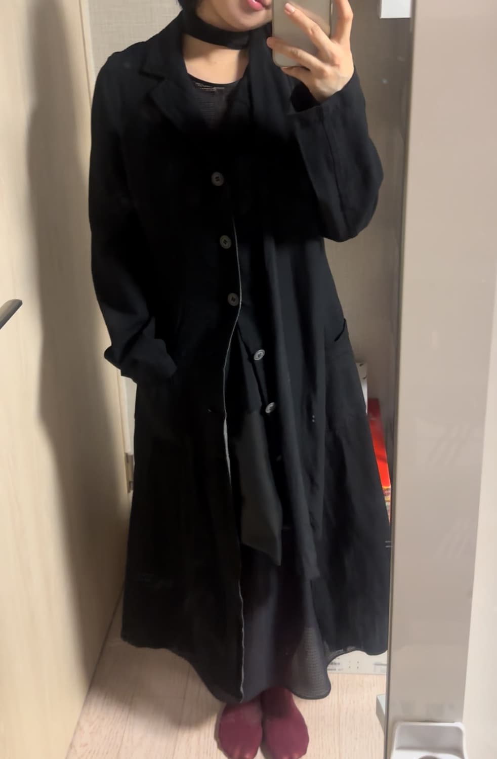 꼼데가르송 꼼데가르송 축융 울 코트 AD 2010 상품이미지6