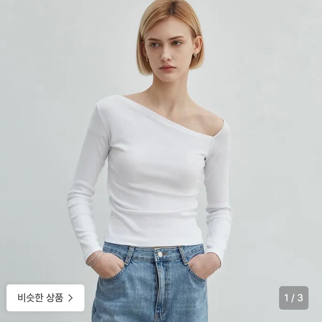 닉앤니콜-오프숄더 티셔츠 상품이미지3