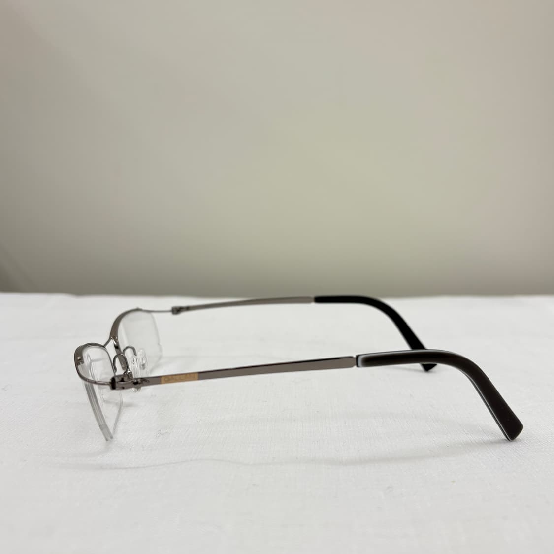 GALLAN 겔랑 실버그레이 반무테 빈티지안경 상품이미지4