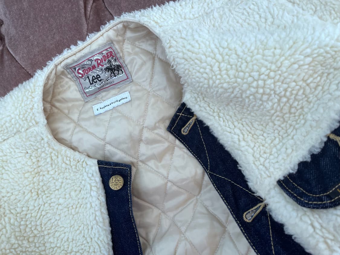 LEE 여성 노카라누빔부클자켓 M사이즈 상품이미지6