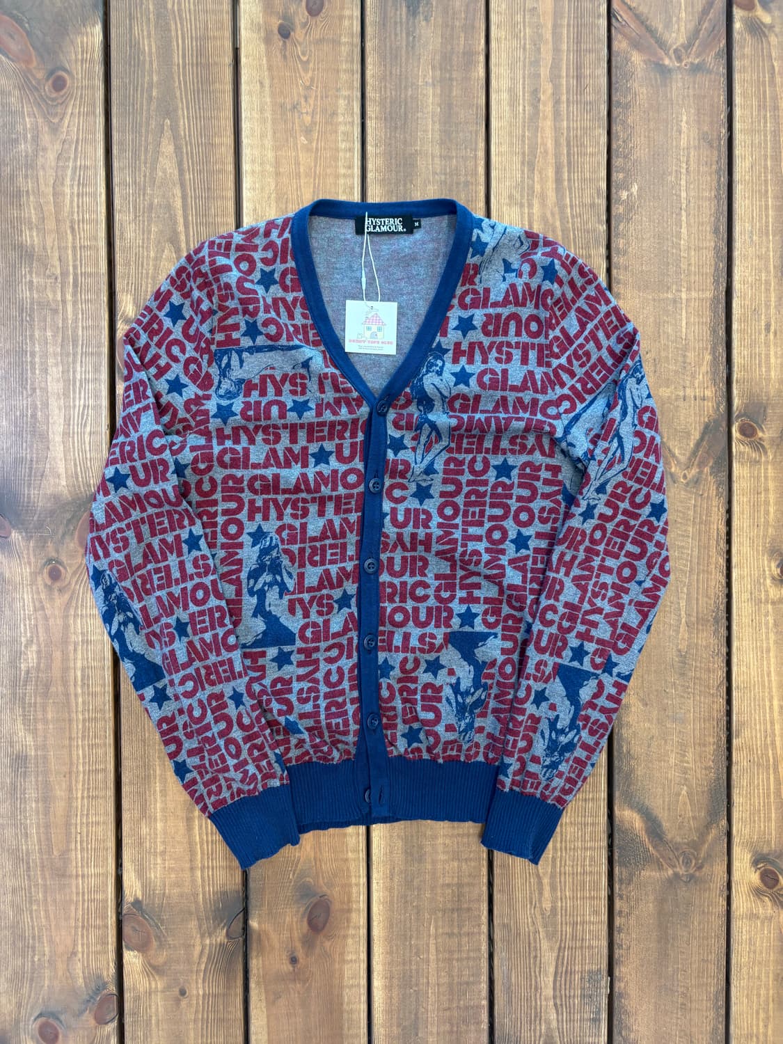 히스테릭글래머 스타 가디건 상품이미지5