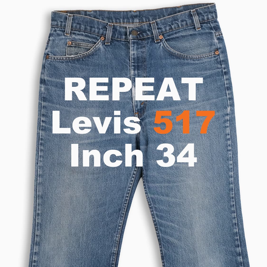 리바이스 517 오렌지탭 진청 70s USA 34인치 OR51736226 상품이미지1