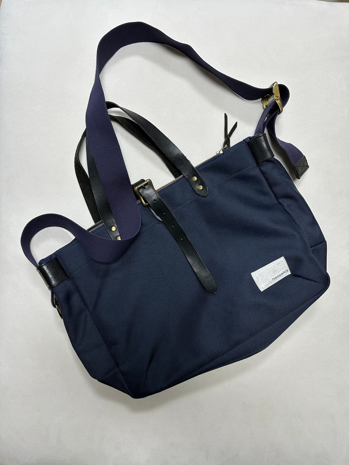 나나미카 브리프케이스 네이비 상품이미지1