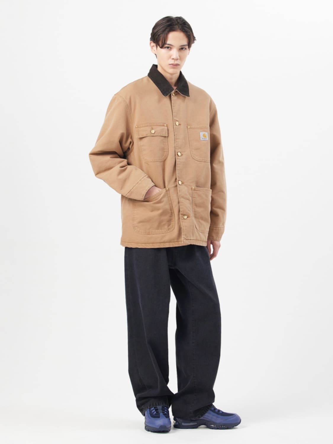 칼하트 WIP OG 초어 코트 L 해밀턴 브라운 토바코 새상품 상품이미지3