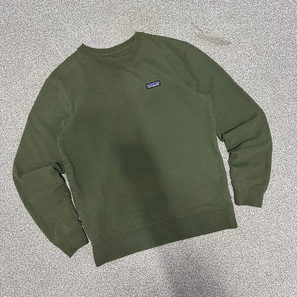 파타고니아 올리브 맨투맨 상품이미지1