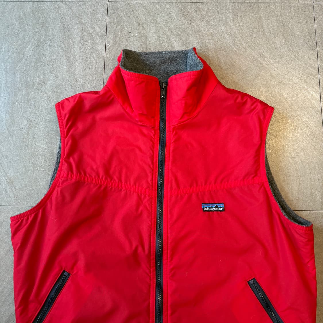 80년대 생산 파타고니아 쉘드 베스트 자켓 상품이미지3