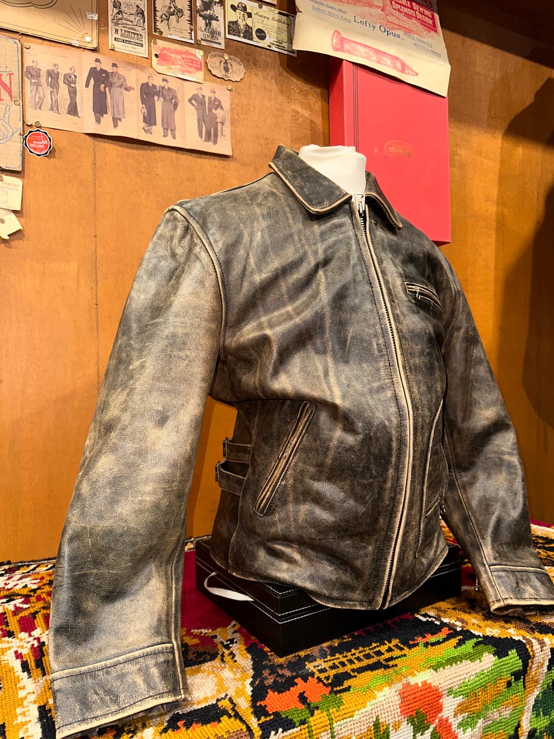 ( L-XL ) RBC 가죽자켓 푸퍼자켓 봄버자켓 바이커자켓 라이더자켓 상품이미지3