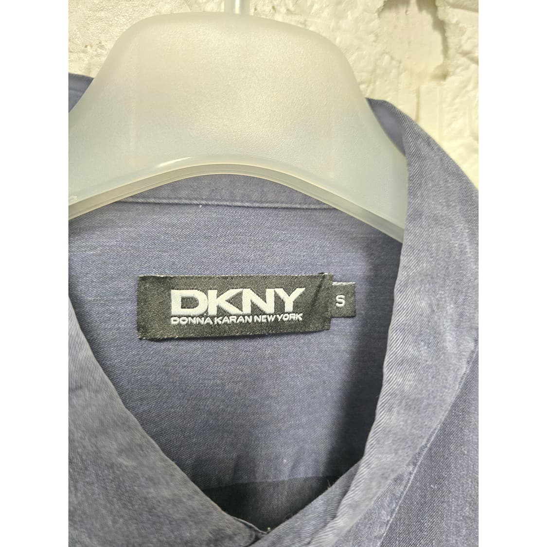 DKNY 남방 셔츠 M 네이비 상품이미지2