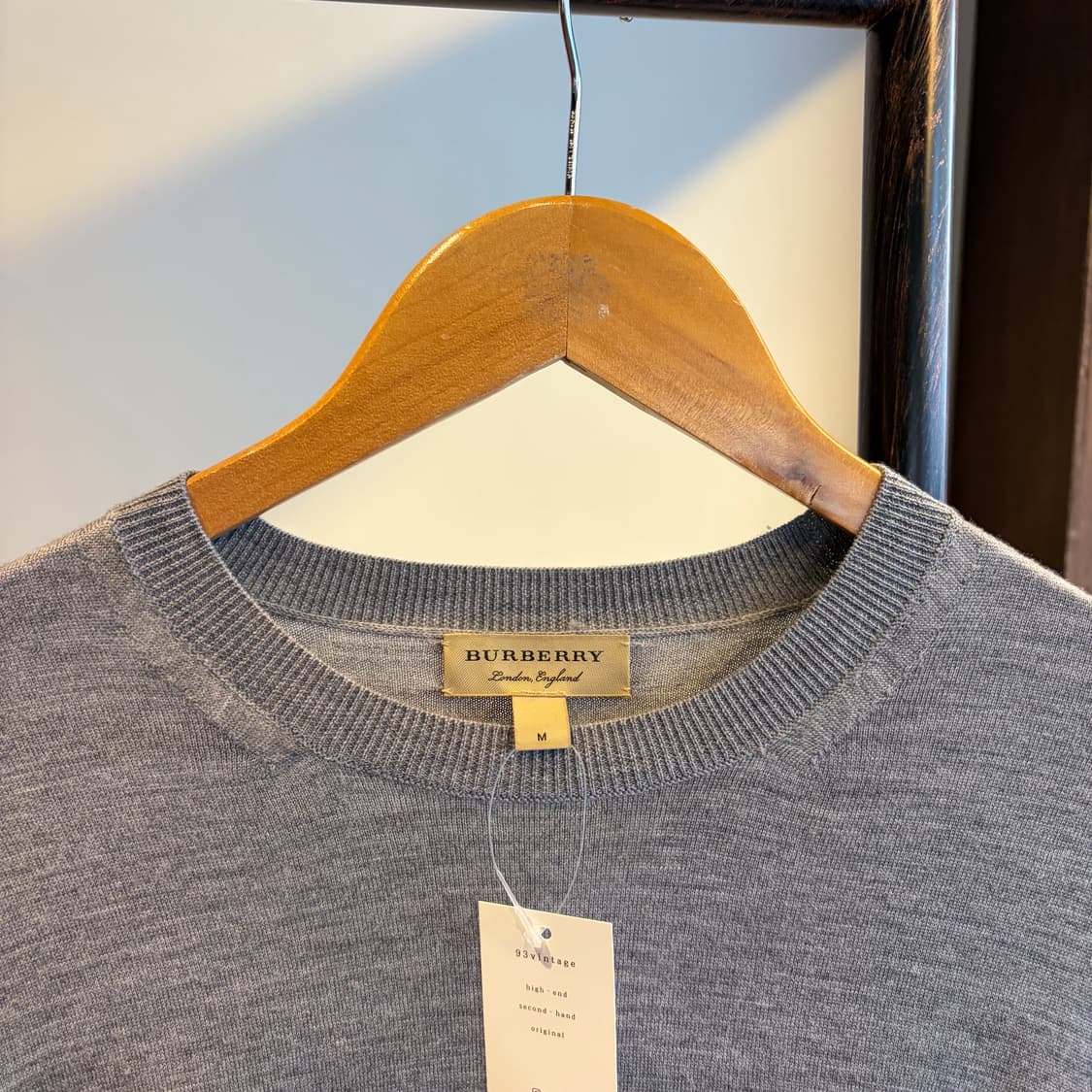 15685 -버버리 엘보 패치 울 니트 (울 100%) 상품이미지5