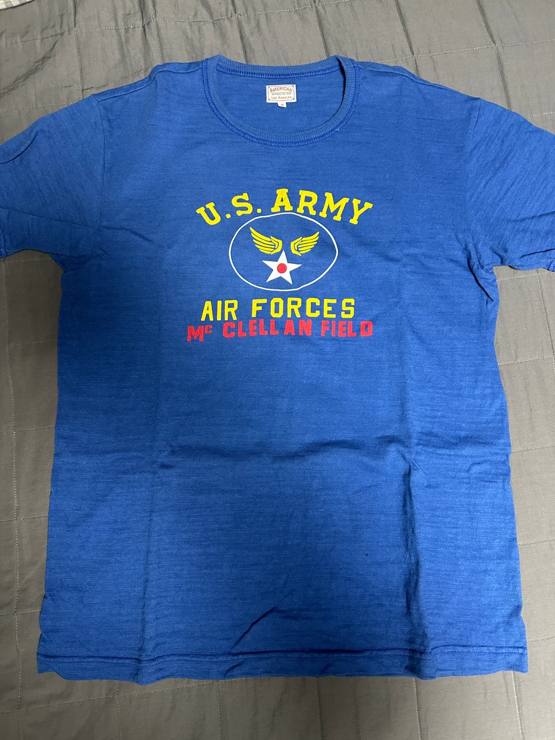 [M] 리얼맥코이 아미 에어포스 티셔츠 상품이미지1