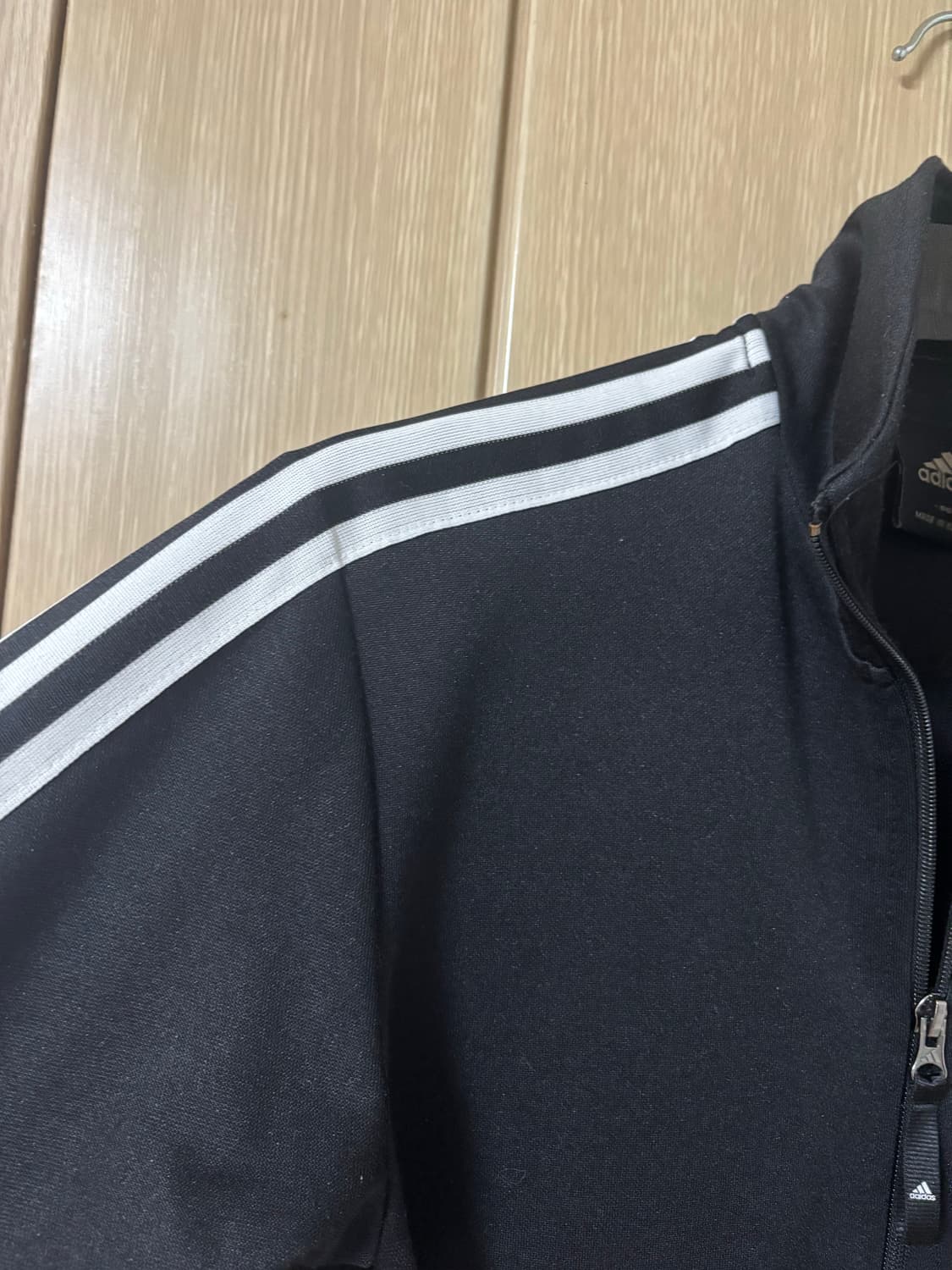 아디다스 삼선 트랙탑 블랙 져지 상품이미지3