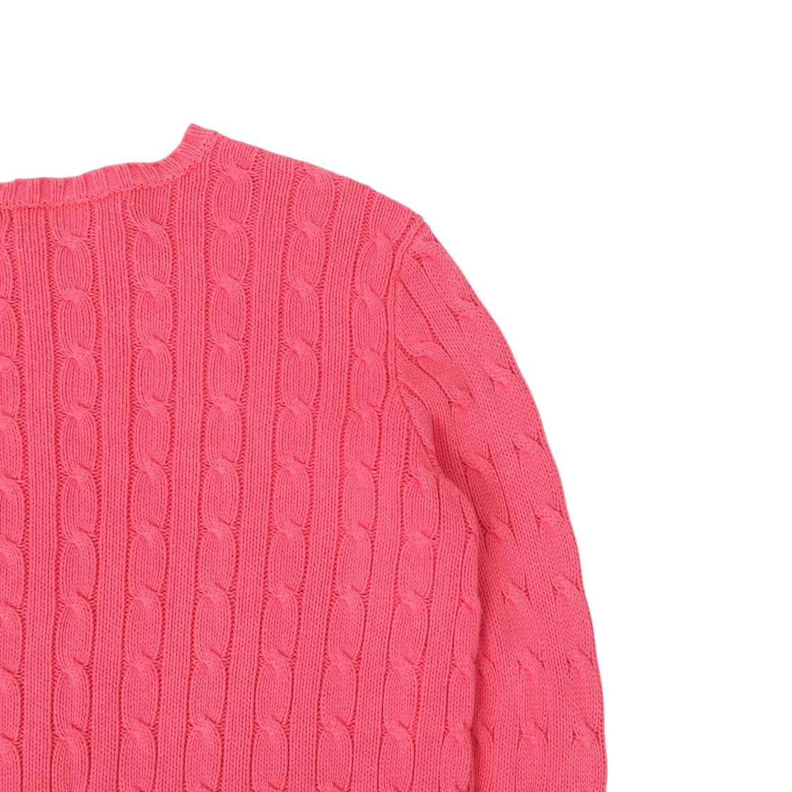 폴로 랄프로렌 핑크 케이블 니트 상품이미지6
